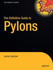 Cover of: The definitive guide to Pylons