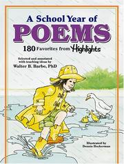Cover of: A school year of poems