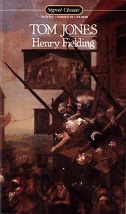 Cover of: Tom Jones (Signet Classics) by Henry Fielding