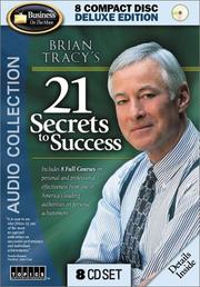 Cover of: Brian Tracy's 21 Secrets to Success