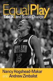 Cover of: Equal Play: Title IX and Social Change