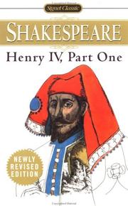 Cover of: Henry IV, Part One (Signet Classics) by Maynard Mack