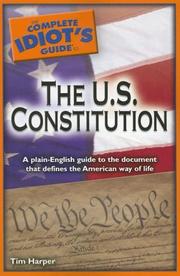 Cover of: The Complete Idiot's Guide to the U.S. Constitution