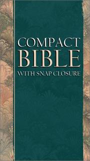 Cover of: KJV Compact Bible: With Snap Closure