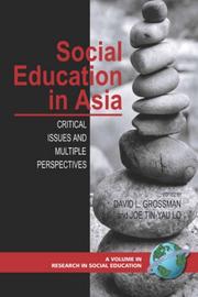 Cover of: Social Education in Asia: Critical Issues and Multiple Perspectives (Research in Social Education)