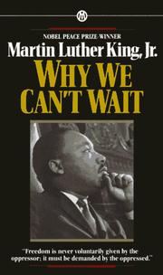 Cover of: Why We Can't Wait by Martin Luther King Jr.