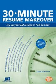 Cover of: 30-Minute Resume Makeover: Rev Up Your Resume in Half an Hour