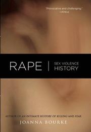Cover of: Rape: Sex, Violence, History