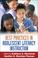 Cover of: Best Practices in Adolescent Literacy Instruction (Solving Problems In Teaching Of Literacy)