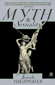 Cover of: Myth and Sexuality (Meridian)