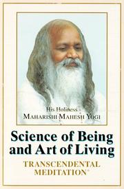 Cover of: Science of being and art of living by Mahesh Yogi Maharishi.