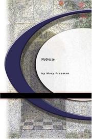 Cover of: Noblesse by Mary Freeman
