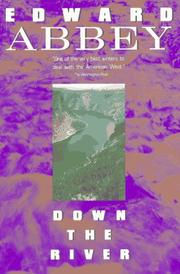 Cover of: Down the river by Edward Abbey