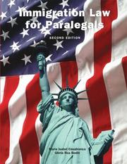 Cover of: Immigration Law for Paralegals | Maria Casablanca