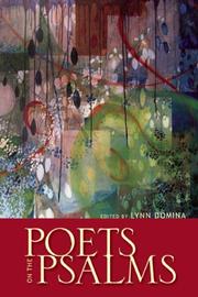 Poets on the Psalms by Lynn Domina