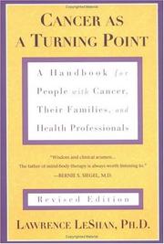 Cover of: Cancer as a turning point