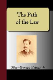 Cover of: The Path of the Law