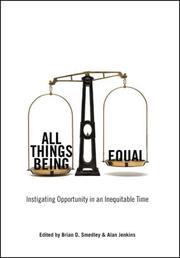 All things being equal : instigating opportunity in an inequitable time