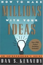 Cover of: How to make millions with your ideas