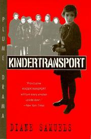 Cover of: Kindertransport by Diane Samuels