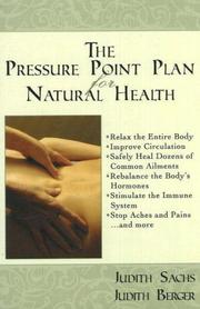 Cover of: The Pressure Point Plan for Natural Health