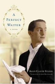 Cover of: A Perfect Waiter: A Novel