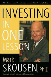 Cover of: Investing in One Lesson