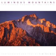 Cover of: Luminous Mountains: The Sierra Nevada of California