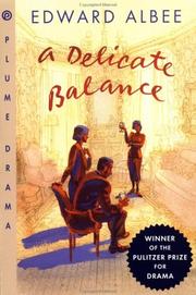 Cover of: A delicate balance