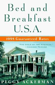 Cover of: Bed and Breakfast U.S.A. 1998 (Serial)