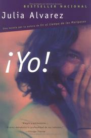 Cover of: ¡Yo! (Spanish Edition) by Julia Alvarez
