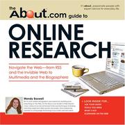 Cover of: The About.com Guide to Online Research by Wendy Boswell