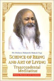 Cover of: Science of Being and Art of Living: Transcendental Meditation