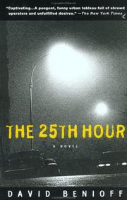 Cover of: The 25th hour by David Benioff