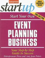 Cover of: Start Your Own Event Planning Business (Start Your Own Event Planning)