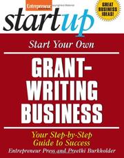 Cover of: Start Your Own Grant Writing Business