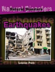 Cover of: Earthquakes (Natural Disasters)