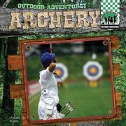 Cover of: Archery by Adam G. Klein