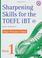 Cover of: Sharpening Skills for the TOEFL iBT, Four Practice Tests (w/4 Audio CDs), Book 1