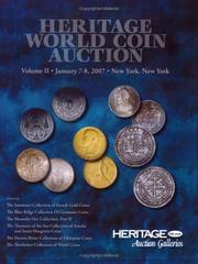Cover of: Heritage Wold Coin Auction #425 Volume II