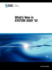 Cover of: What's New in SYSTEM 2000(R) V2