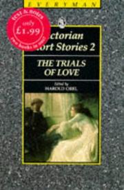 Cover of: Victorian Short Stories 2: The Trials of Love (Everyman's Library (Paper))