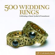 Cover of: 500 Wedding Rings: Celebrating a Classic Symbol of Commitment (500 Series)