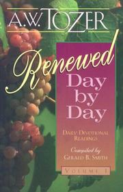 Renewed Day by Day by A. W. Tozer