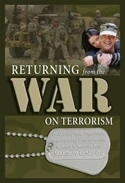 Cover of: Returning from the War on Terrorism: What Every Iraq, Afghanistan, and Military Veteran Needs to Know to Receive Your Maximum Benefits