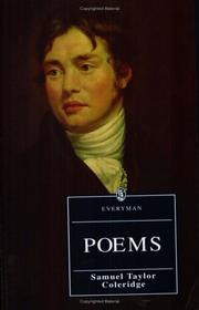 Cover of: Poems by Samuel Taylor Coleridge