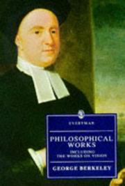 Philosophical works, including the works on vision