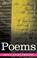 Cover of: POEMS