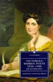 Victorian women poets 1830-1901 : an anthology