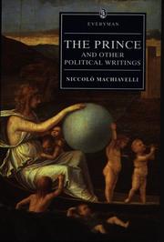 Cover of: The Prince and Other Political Writings
